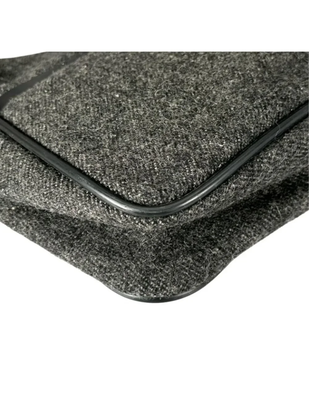 Prada Tote Bag Wool Gray